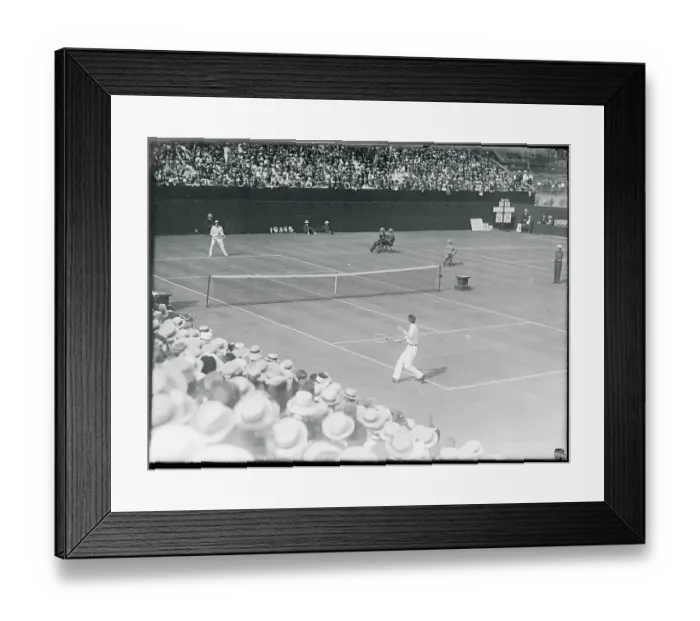 Framed Print : Davis Cup Finals in Progress