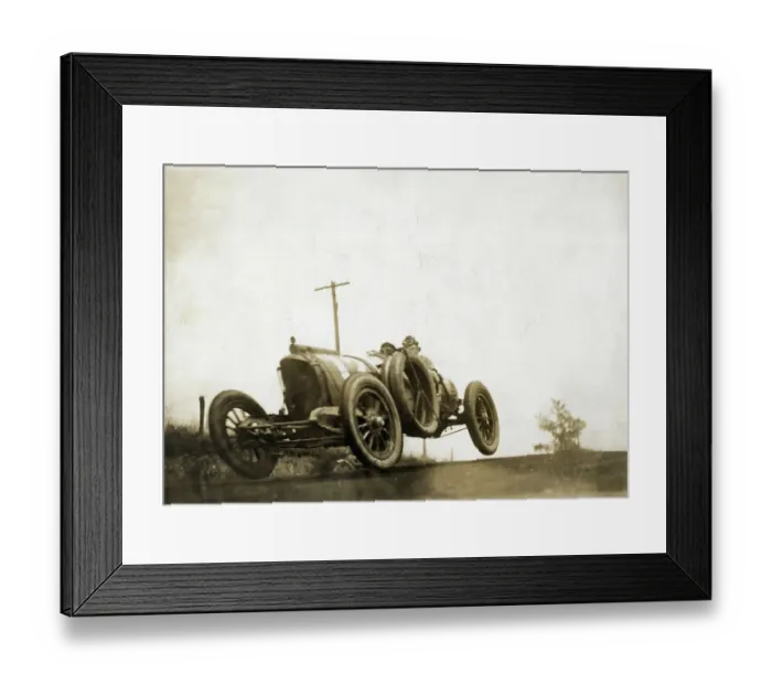 Framed Print : Mason Racecar in the Elgin Road Race
