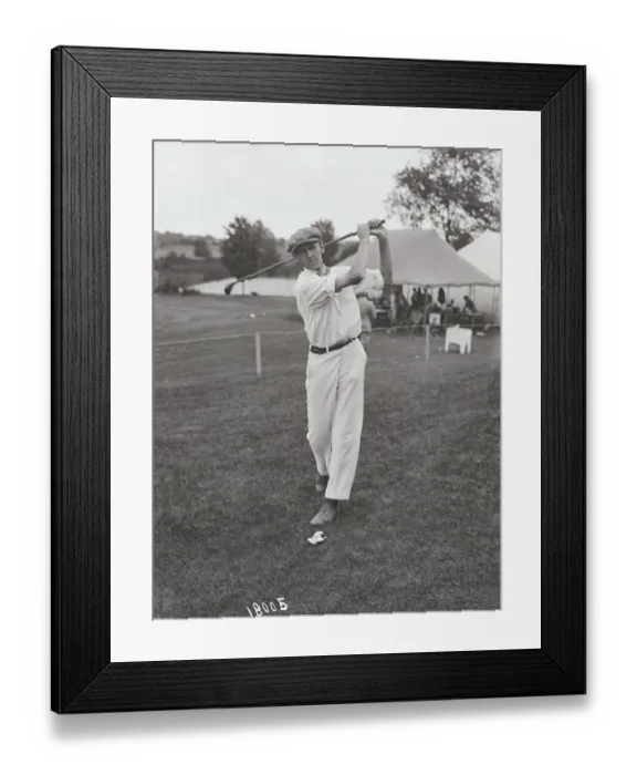 Framed Print : Golfer Fraser Hale Framed Print : Golfer Fraser Hale
