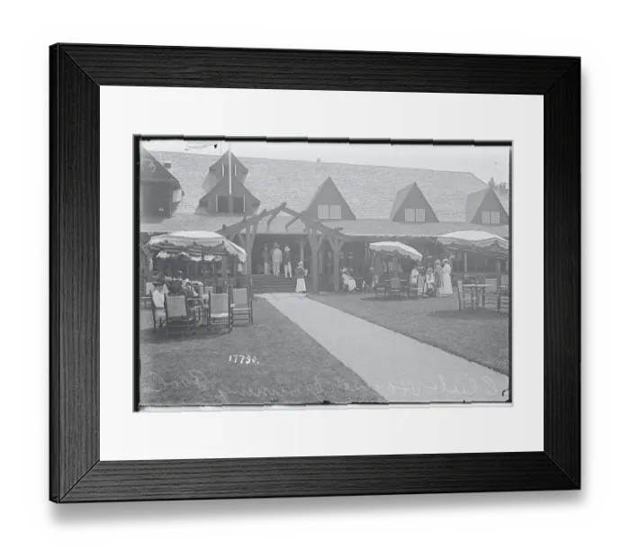 Framed Print : Exterior of Building and Grounds Framed Print : Exterior of Building and Grounds
