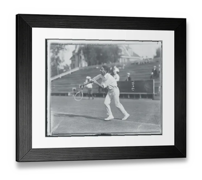 Framed Print : A. D. Dunlap During Tennis Game Framed Print : A. D. Dunlap During Tennis Game