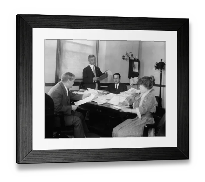 Framed Print : State Commission Leaders Together Framed Print : State Commission Leaders Together