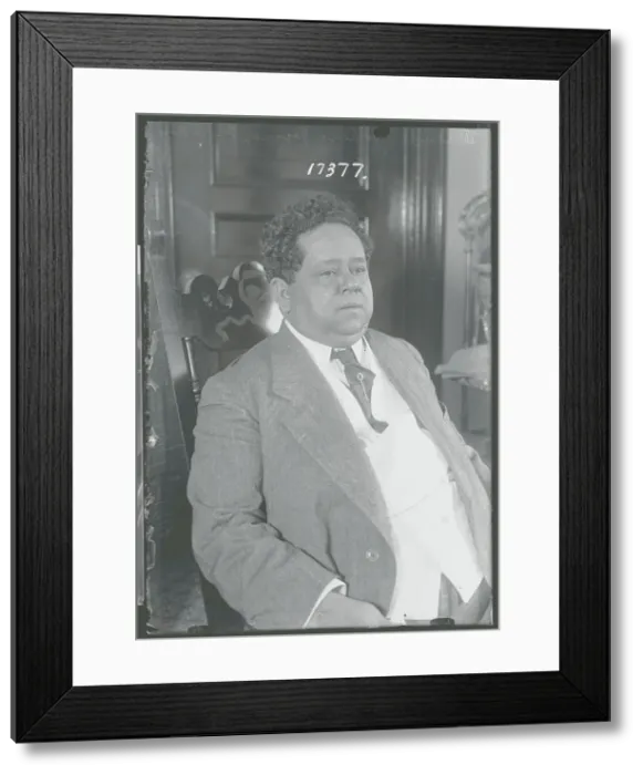 Framed Print : Author Querido Moheno Wearing Suit Framed Print : Author Querido Moheno Wearing Suit