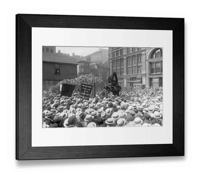 Framed Print : Elizabeth Gurley Flynn Addressing Crowd Framed Print : Elizabeth Gurley Flynn Addressing Crowd