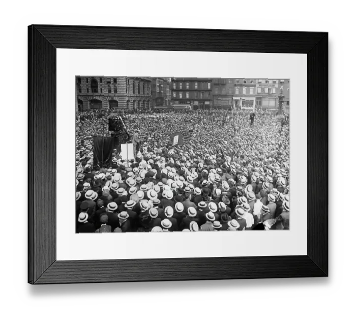 Framed Print : Alexander Berkman Speaks to IWW Rally Framed Print : Alexander Berkman Speaks to IWW Rally