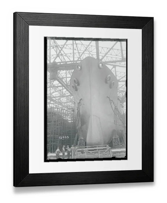 Framed Print : Bow of USS Nevada Framed Print : Bow of USS Nevada