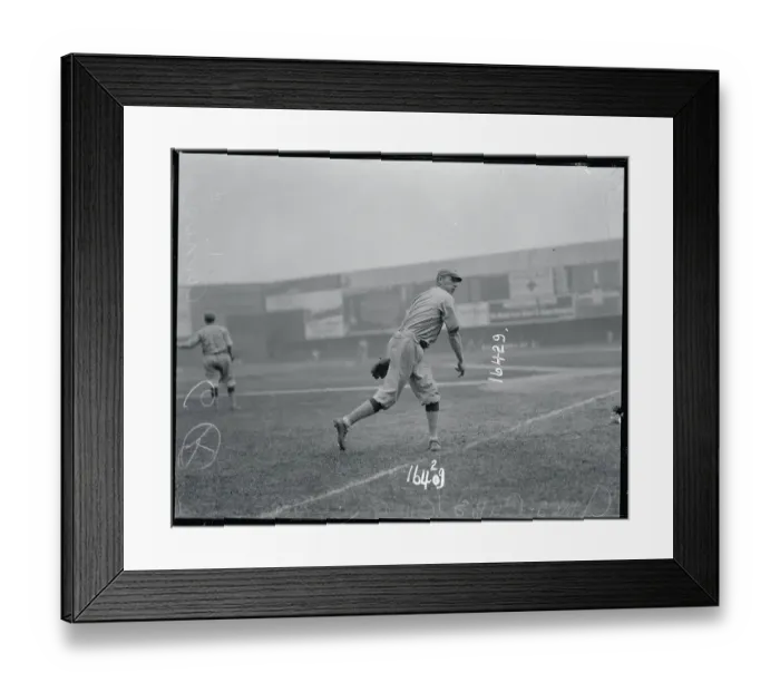 Framed Print : Leon Ames in Baseball Action Framed Print : Leon Ames in Baseball Action