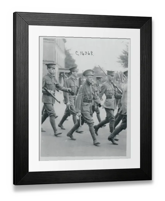 Framed Print : Crown Prince of Wales as Soldier Framed Print : Crown Prince of Wales as Soldier