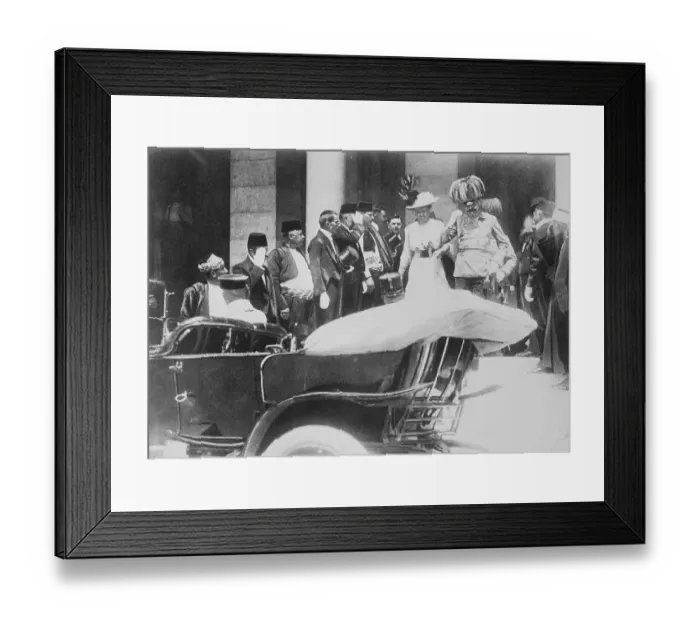 Framed Print : Archduke Franz Ferdinand and Sophie Leaving Sarajevo Senate Framed Print : Archduke Franz Ferdinand and Sophie Leaving Sarajevo Senate