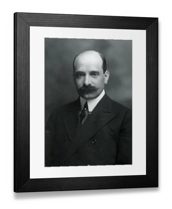Framed Print : German Biochemist, Paul Warburg Framed Print : German Biochemist, Paul Warburg