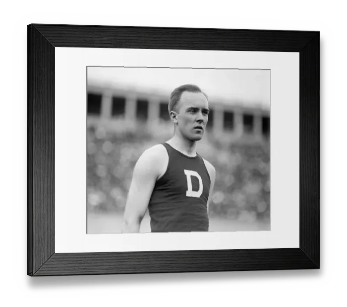 Framed Print : H.G. Nordell In Dartmouth Jersey Framed Print : H.G. Nordell In Dartmouth Jersey