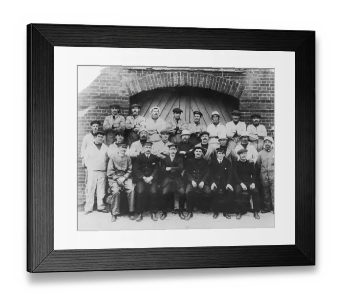 Framed Print : Yachting Crew of 1914 Framed Print : Yachting Crew of 1914