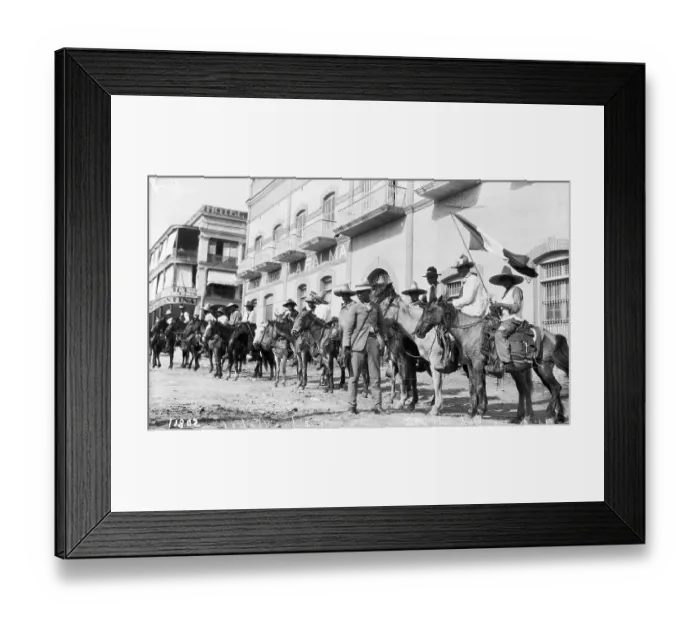 Framed Print : Rebel Cavalry Around Tampico Framed Print : Rebel Cavalry Around Tampico