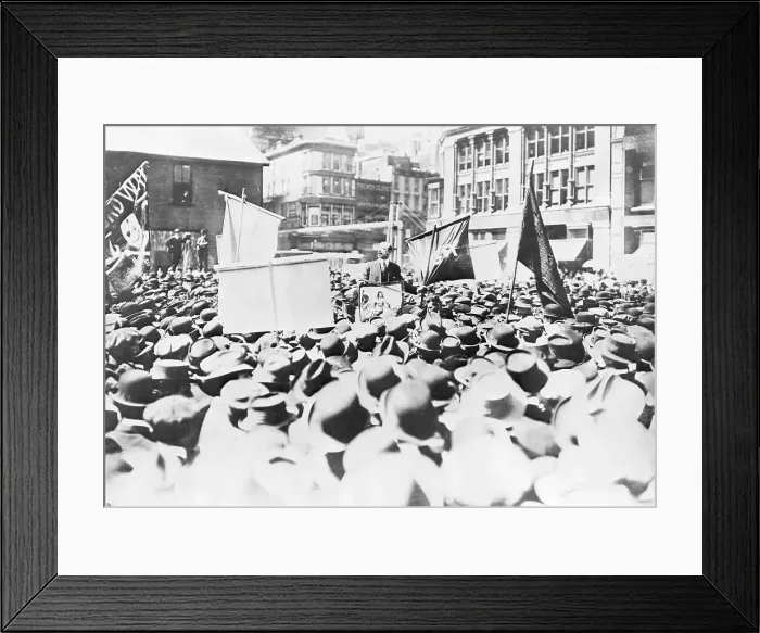 Framed Print : Anarchist Alexander Berkman Speaking at Union Square Framed Print : Anarchist Alexander Berkman Speaking at Union Square