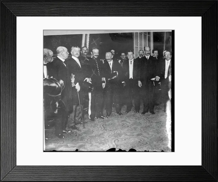 Framed Print : Peruvian President Benavides with Supreme Court Framed Print : Peruvian President Benavides with Supreme Court