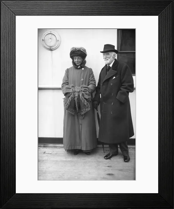 Framed Print : Sir Hugh and Lady Bell Framed Print : Sir Hugh and Lady Bell