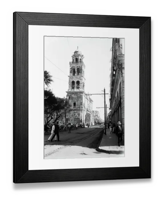 Framed Print : Cathedral in Mexico Framed Print : Cathedral in Mexico