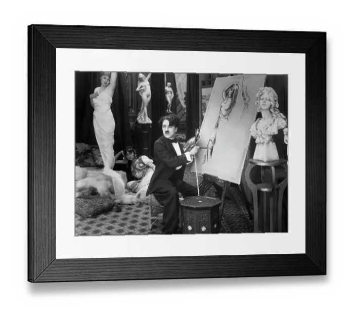 Framed Print : Scene from The Face on the Bar Room Floor Framed Print : Scene from The Face on the Bar Room Floor