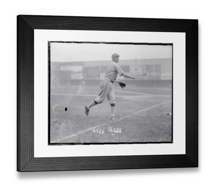Framed Print : Leon Ames in Baseball Action Framed Print : Leon Ames in Baseball Action