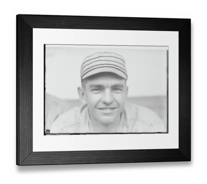 Framed Print : Bob Shawkey in Uniform Framed Print : Bob Shawkey in Uniform
