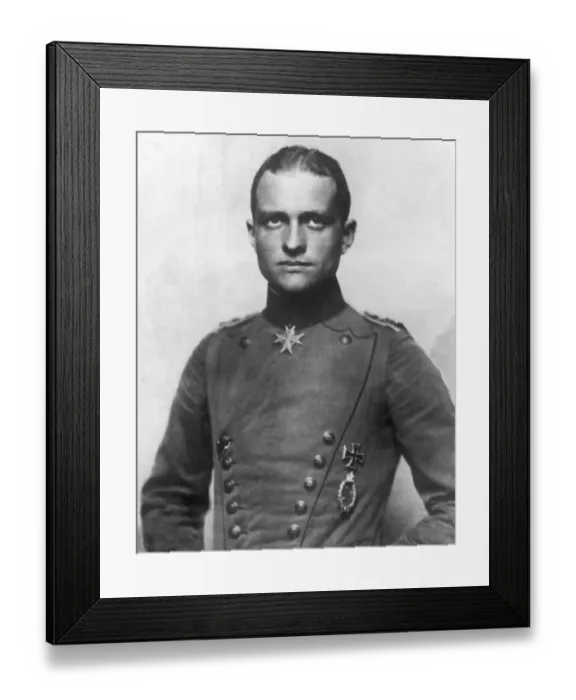 Framed Print : Baron Manfred von Richthofen Framed Print : Baron Manfred von Richthofen