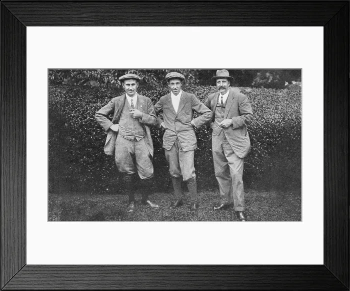 Framed Print : Trio of Golfers Framed Print : Trio of Golfers
