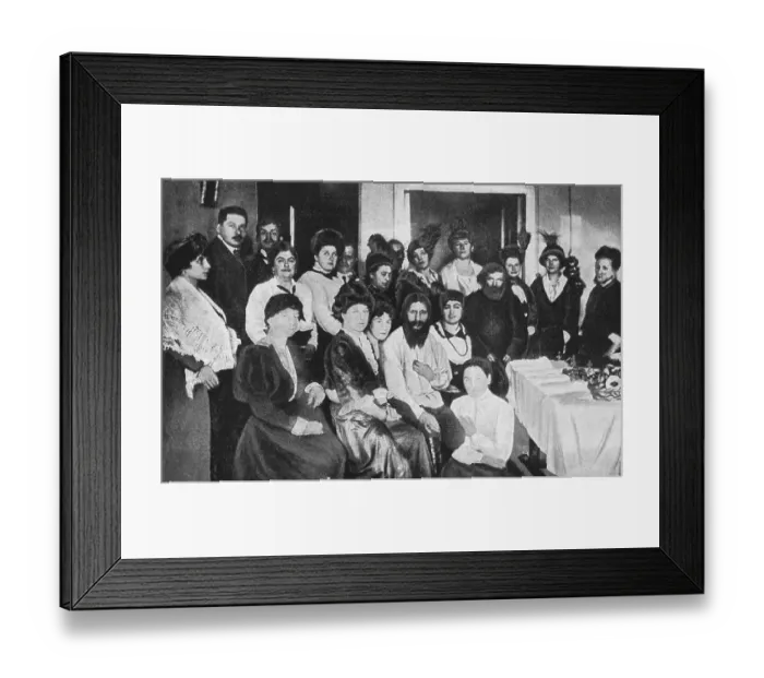 Framed Print : Rasputin And Acolytes Framed Print : Rasputin And Acolytes