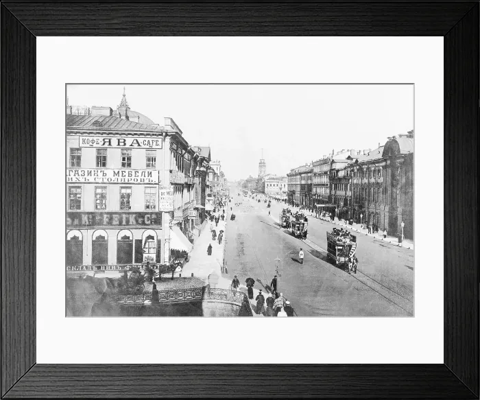 Framed Print : St. Petersburg, 1914