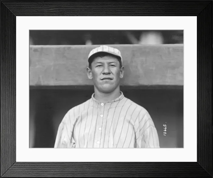 Framed Print : Jim Thorpe in Baseball Uniform Framed Print : Jim Thorpe in Baseball Uniform