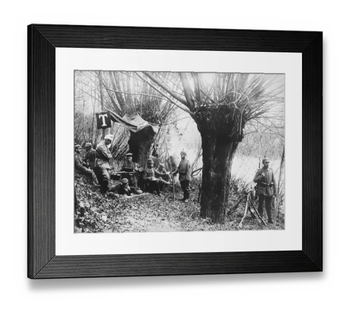 Framed Print : German Field Telephone Station Framed Print : German Field Telephone Station