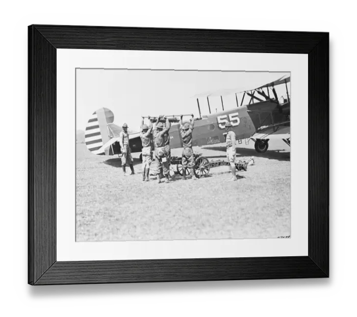 Framed Print : Aircraft Maintenance Men Preparing Plane for Flight Framed Print : Aircraft Maintenance Men Preparing Plane for Flight