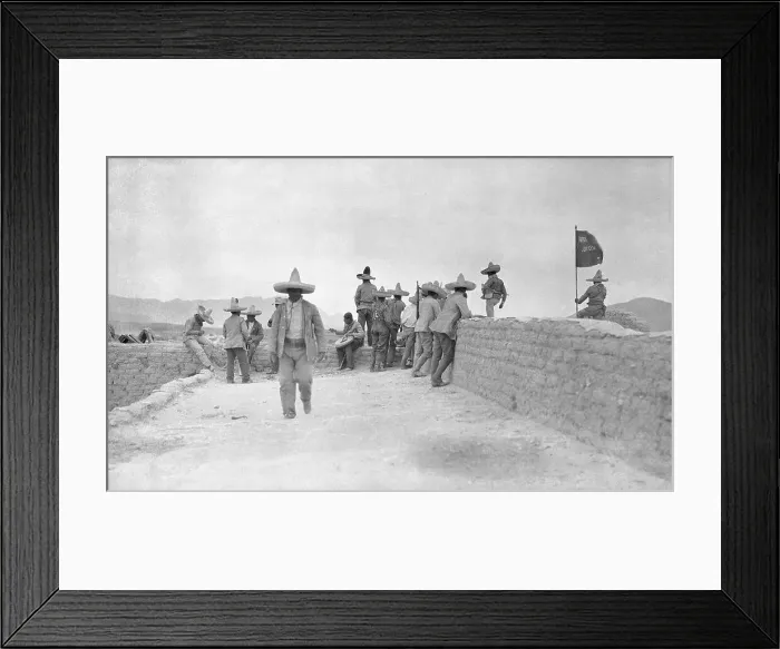 Framed Print : Rebel Soldiers Raise Flag at Barracks Framed Print : Rebel Soldiers Raise Flag at Barracks