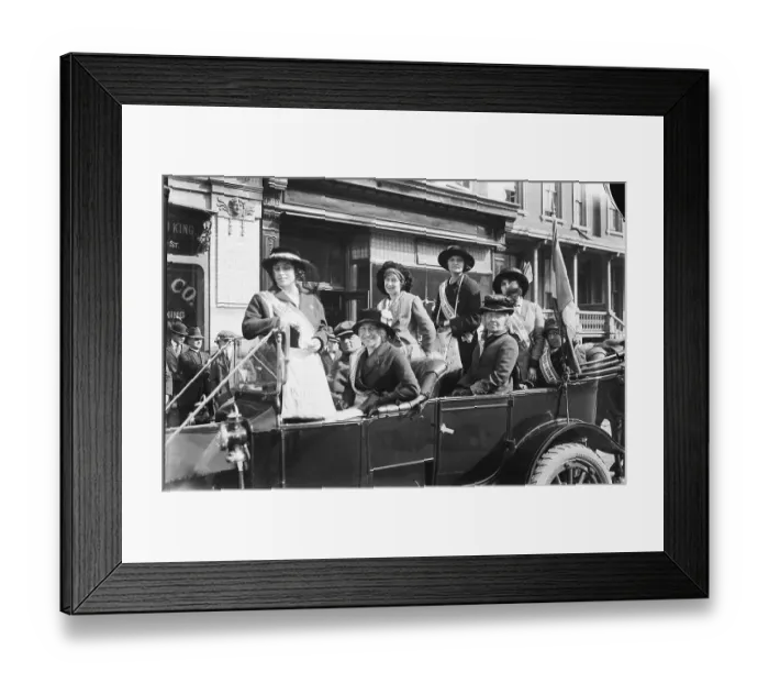 Framed Print : Political Woman Union Framed Print : Political Woman Union