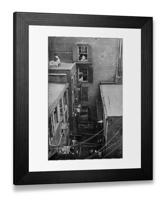 Framed Print : Lower East Side Tenement Dwelling Framed Print : Lower East Side Tenement Dwelling