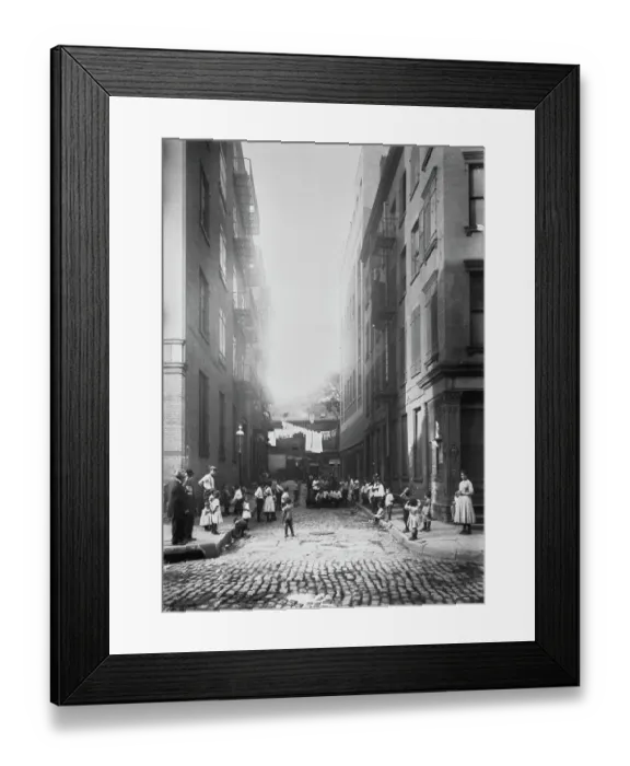 Framed Print : East Side Poverty Framed Print : East Side Poverty