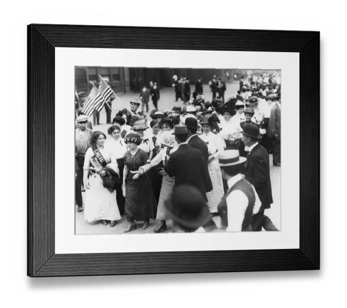 Framed Print : Wobblies Marching in Manhattan Framed Print : Wobblies Marching in Manhattan
