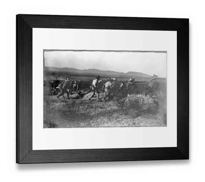 Framed Print : Rebels in Morning Pursuit Framed Print : Rebels in Morning Pursuit