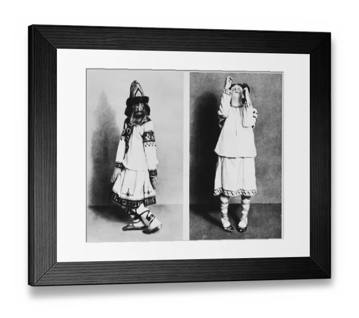 Framed Print : Scenes from Ballet The Rite of Spring Framed Print : Scenes from Ballet The Rite of Spring
