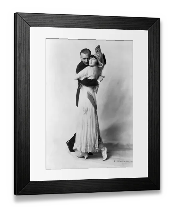 Framed Print : Vernon and Irene Castle Dancing Framed Print : Vernon and Irene Castle Dancing