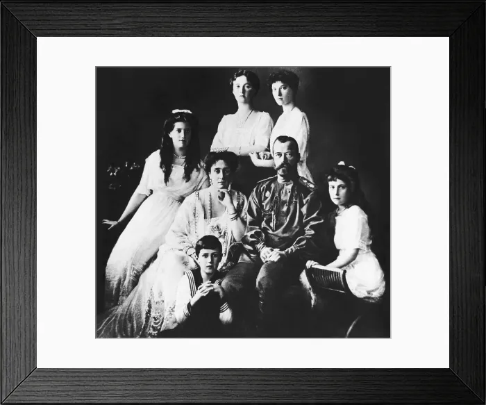 Framed Print : Czar Nicholas II with his Family Framed Print : Czar Nicholas II with his Family