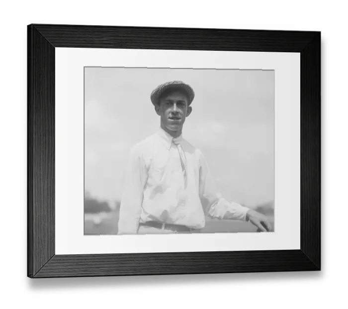 Framed Print : Portrait of Francis Quimet