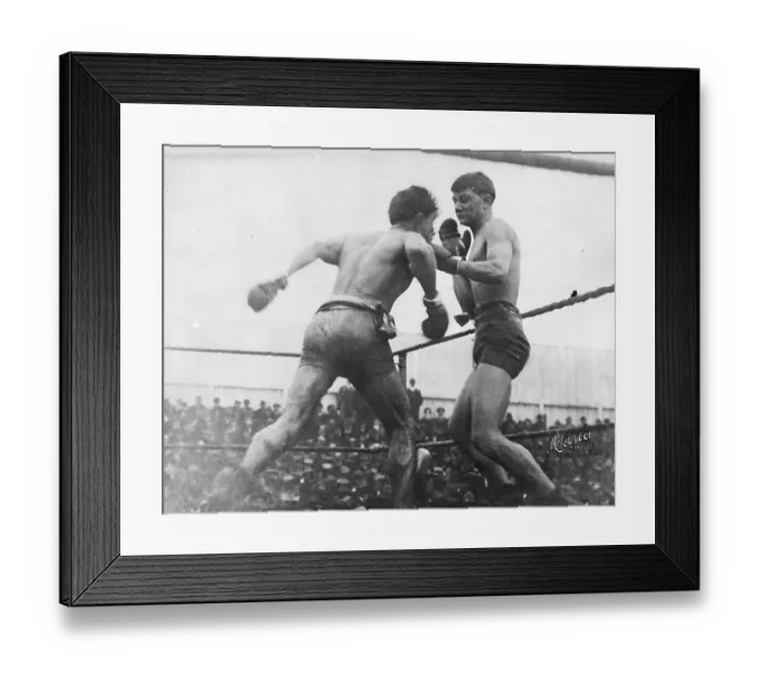 Framed Print : Adolph Wolgast and Willie Ritchie Boxing Framed Print : Adolph Wolgast and Willie Ritchie Boxing