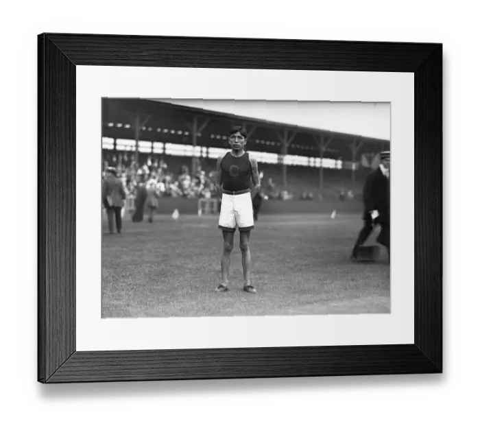Framed Print : Tsokahovi (Louis) Tewanima