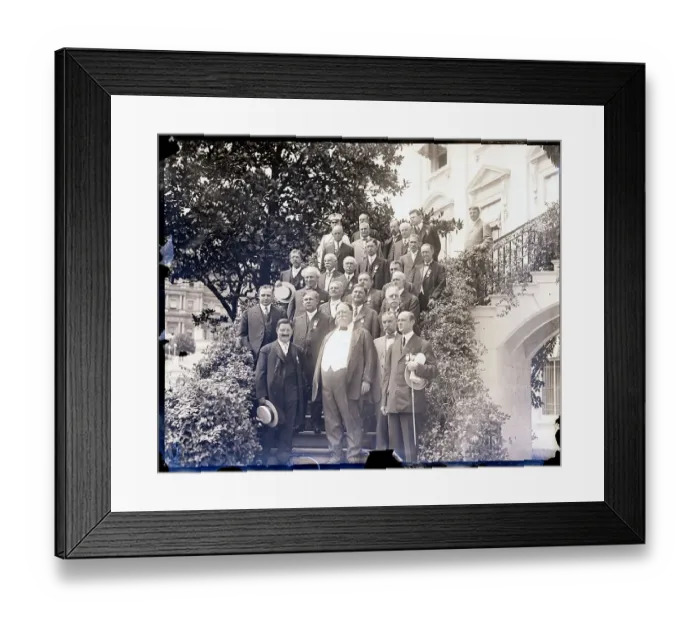 Framed Print : President William Taft with Republican Committee Framed Print : President William Taft with Republican Committee