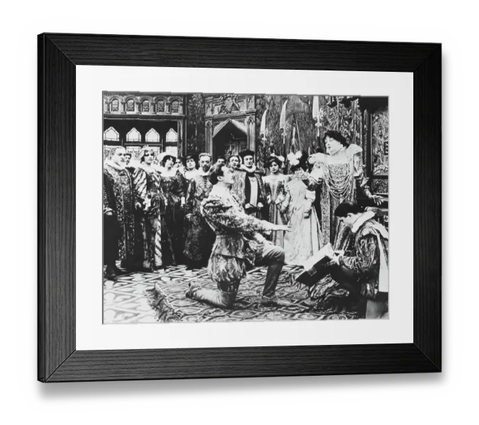 Framed Print : Movie Still from Queen Elizabeth Framed Print : Movie Still from Queen Elizabeth