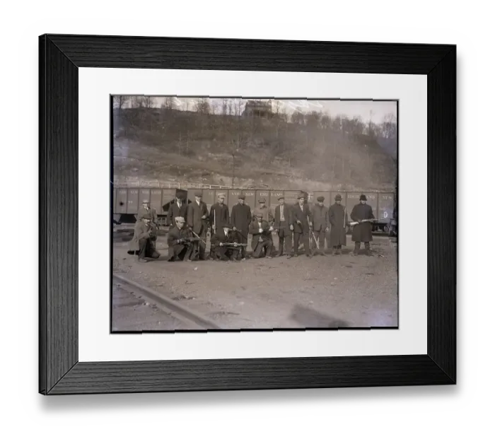 Framed Print : The Edgewood Mine Strike of 1912 Framed Print : The Edgewood Mine Strike of 1912