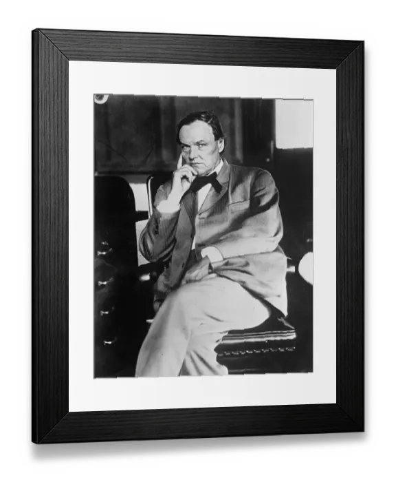 Framed Print : Attorney Clarence Darrow Framed Print : Attorney Clarence Darrow