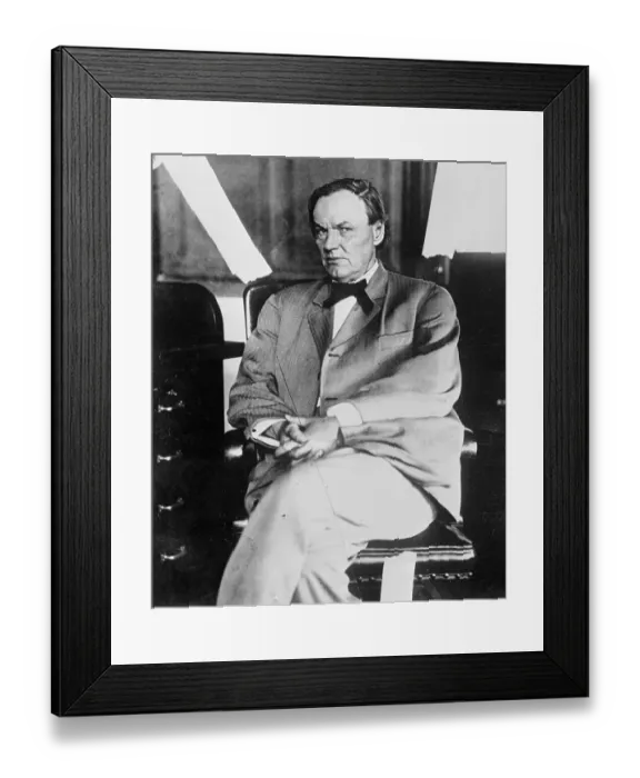 Framed Print : Clarence Darrow During Trial for Bribery Framed Print : Clarence Darrow During Trial for Bribery