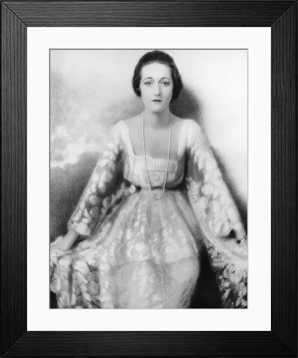Framed Print : Wallis Warfield Framed Print : Wallis Warfield