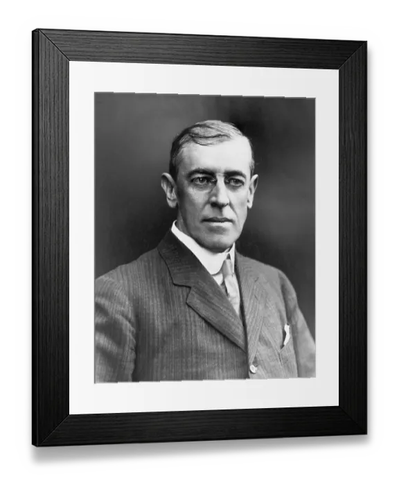 Framed Print : Woodrow Wilson Framed Print : Woodrow Wilson